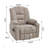 Power Lift Recliner Chair With Massage, Heat, And USB Ports For Elderly, Overstuffed Comfort, And Heavy Duty Motion-1099474987