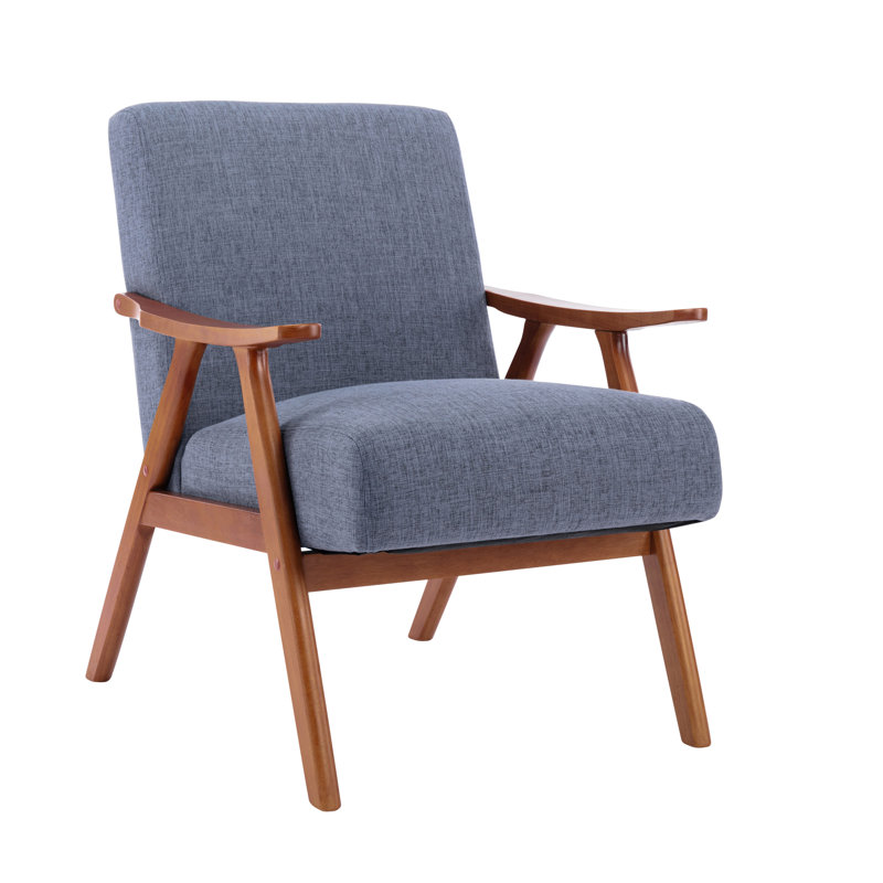 Pharell Upholstered Armchair, Blue