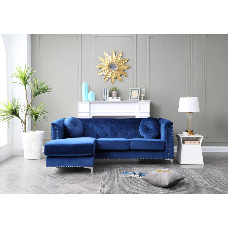 Canapé moderne 3 pièces Modern Canapé Glory Furniture Pompano, Gris foncé