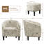 Fauteuil demi-tonneau et repose-pieds Riverside Drive-1840736599