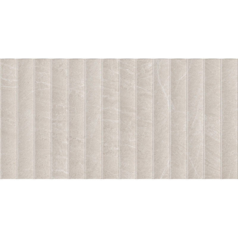 Carreau de porcelaine 18 po x 36 po Outline Slatestone, Perle