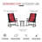 Gaskins 3pc Folding Outdoor Rocking Chair and Table Set Camping Lounger Yard-1385497103