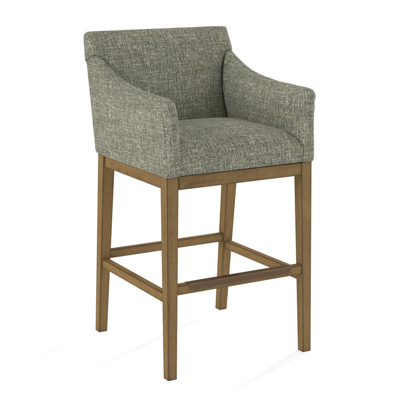 Dolomites 31" Arm Bar Stool, 61471-88, Beachwood