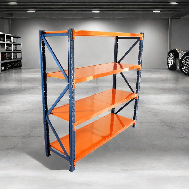 Adjustable Garage Shelving Units - 4400 Lbs Heavy Duty, For Workshop, Home, Store 4 Levels Duty Shelves Garage, Warehouse, Commercial, Home Office