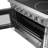 Galiano 36-inch French Door Electric Range All Stainless Steel, 5 Elements, 5.36 cu.ft.