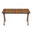 Table pliante d'extérieur 1 pièce, table rectangulaire en aluminium légère pour rouler à l'intérieur, en plein air, pique-nique, plage, cour, barbecue, fête, patio