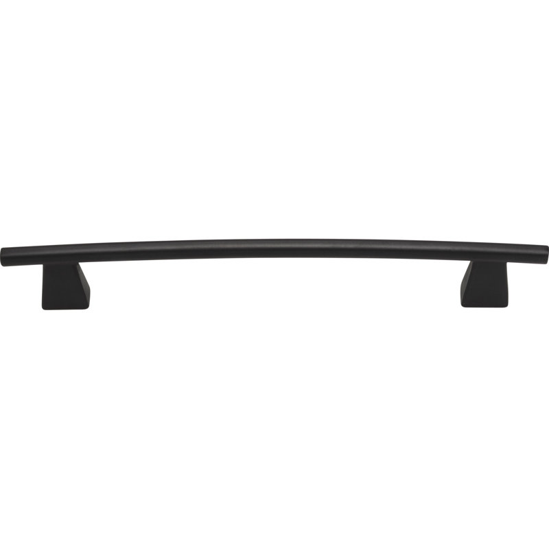 Modern Black Bronze Bar Cabinet Pull with Mounting Hardware