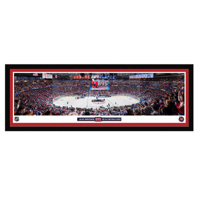 Ovechkin's NHL Ceremony - Framed Print