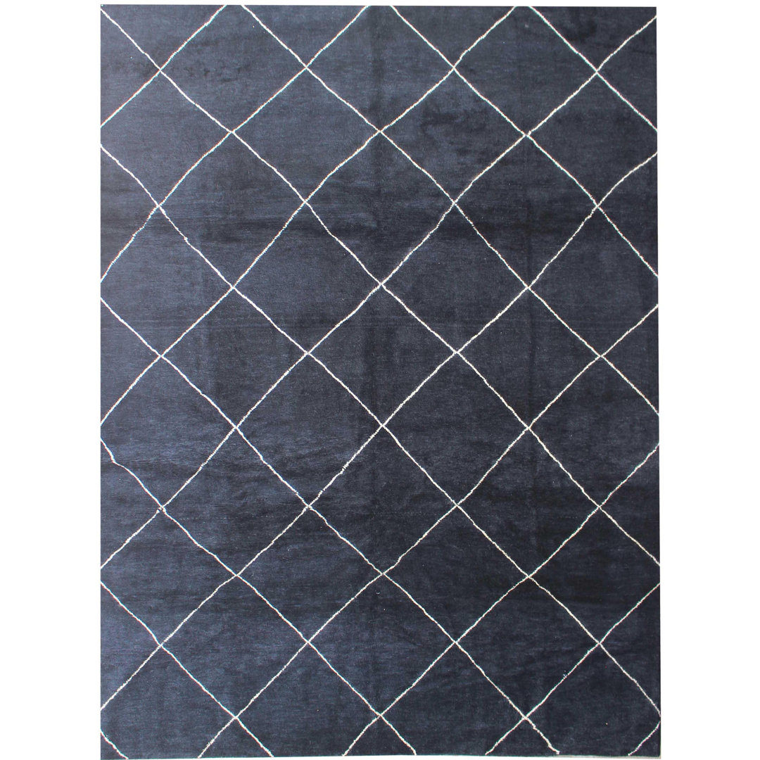 Abstract Hand Woven Area Rug