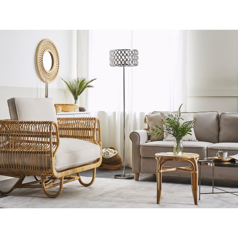 Cleveland 160cm Silver Traditional Floor Lamp
