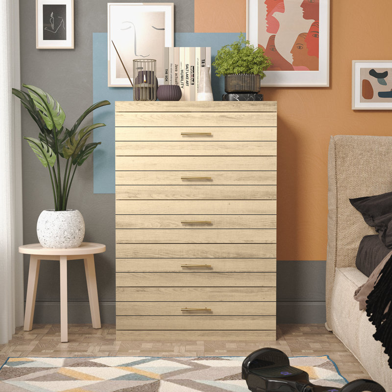 Onna 30.7'' Wide 5 Drawer Dresser