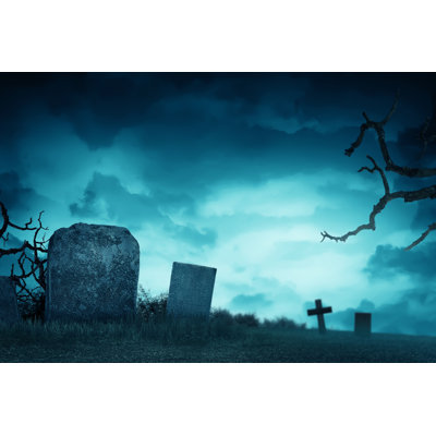 Kokal, cimetière sur toile par Leolintang, photographie