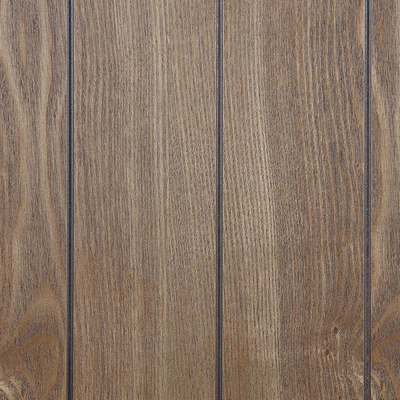 Kehl Brooklynn End Table, Driftwood Top/ Brown Base