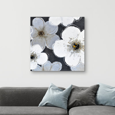 flowers - 32"x32" art on canvas