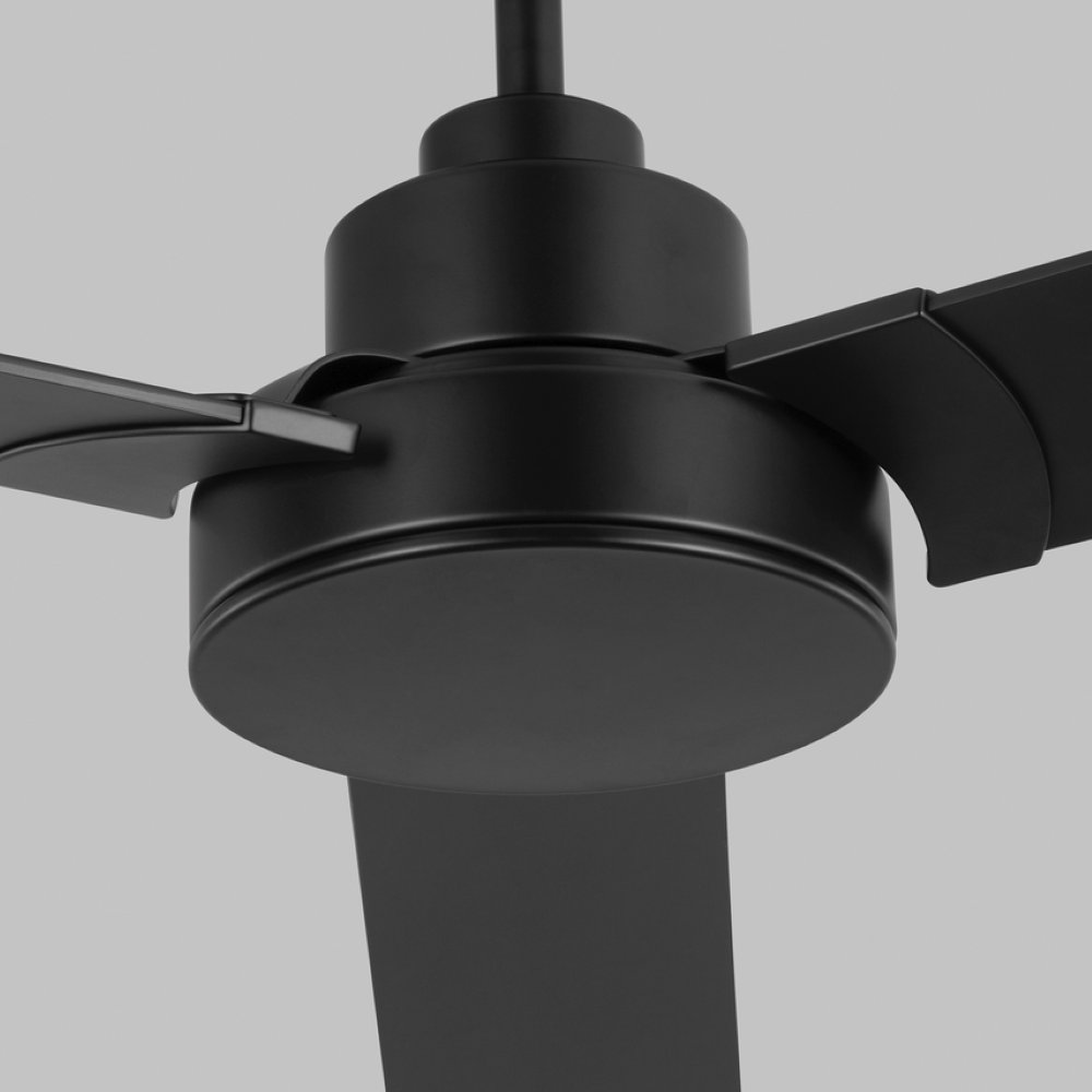 Marra 58'' 3 Blade Ceiling Fan, Midnight Black