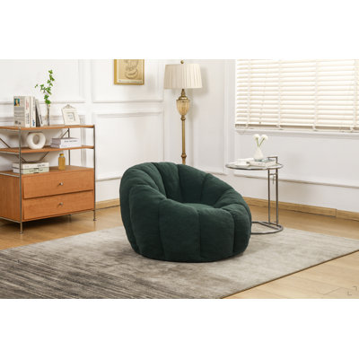 Fauteuil à billes, fauteuil à billes avec accoudoirs rembourrés de mousse à haute densité, fauteuil à billes Fauteuil à billes confortable pour adultes dans le salon, lecture dans la chambre à coucher