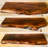 Walnut Floating Shelf with Live Edge-85400979