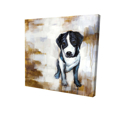 " Sitting Dog "