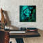 «Turquoise Element III» par Sisa Jasper, «Art mural en verre acrylique-38606379