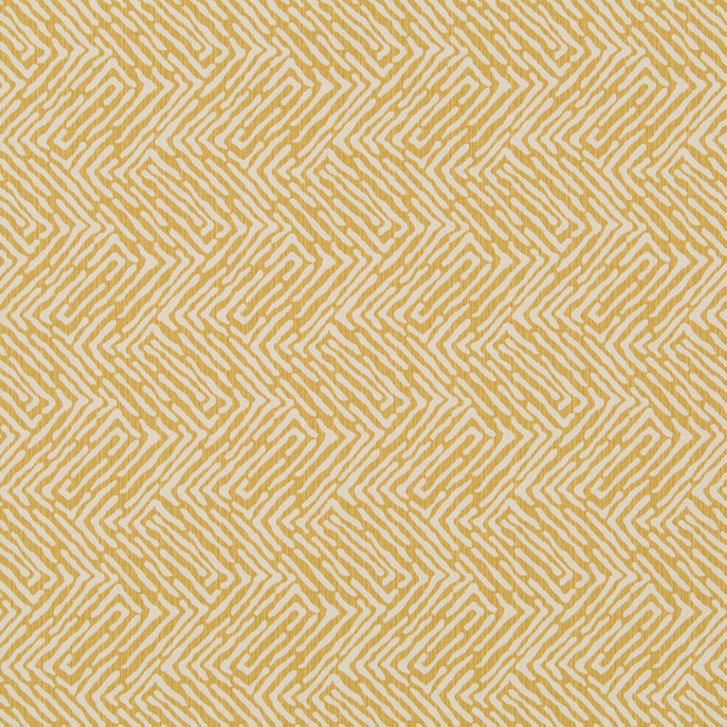 Robert Allen @Home Randili Maze Cotton Blend Fabric, Zest