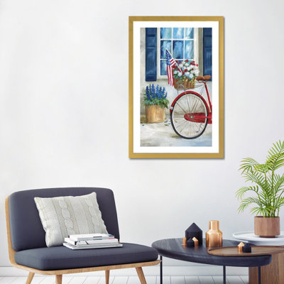«Patriot Bike I» par Nan - impression