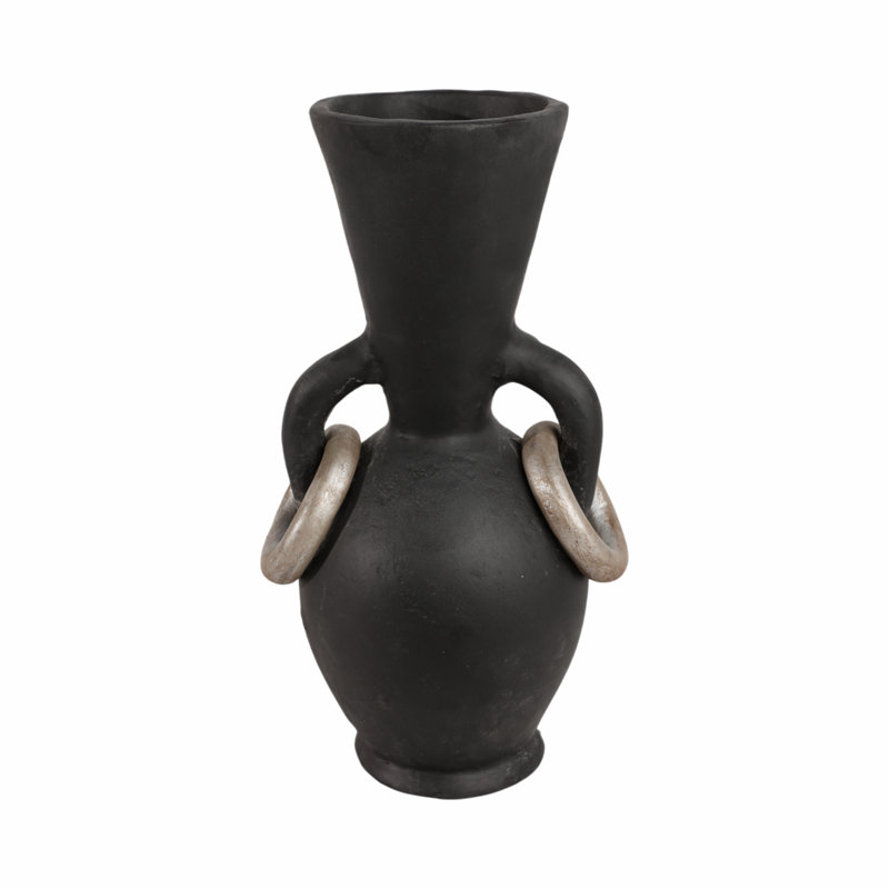 Xixa Handmade Ceramic/Porcelain Table Vase, 18'' H X 9'' W X 8'' D