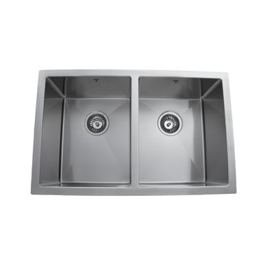 Évier carré en acier inoxydable encastrable 29 po x 18 po ONEX®