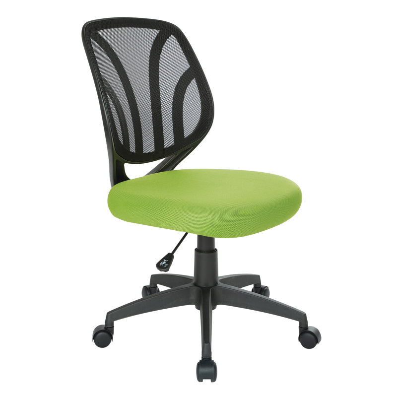 Work Smart Mesh Task Chair, Green
