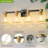 Milasia Modern Dimmable Bathroom Vanity Light With Cone Clear Glass Shade-1340002014-1335395341