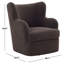 Chaise pivotante Rainier Teddy-759075977