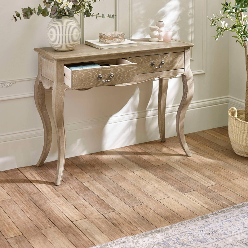 Antia 108cm Solid Wood Console Table