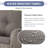 7-Pieces Outdoor Courtyard Wicker Sofa Conversation Set With Rocking Chairs-668162082-621041609