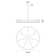 Revolve 21 - Light Dimmable Wagon Wheel Chandelier