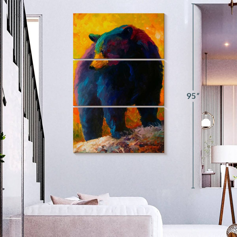 Brampt Checking Smorg, 74" H x 48" W