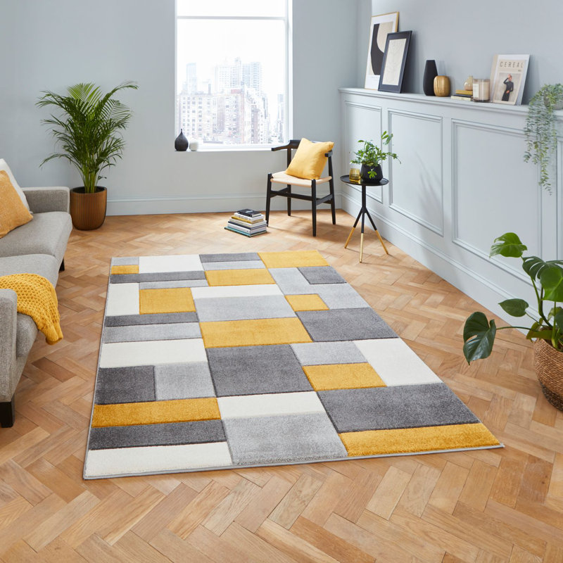 Matrix area rug Machine Woven Rectangle Grey, Rectangle 160 x 220cm