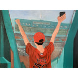 Tribute To Mookie Print by Sol Hartman
