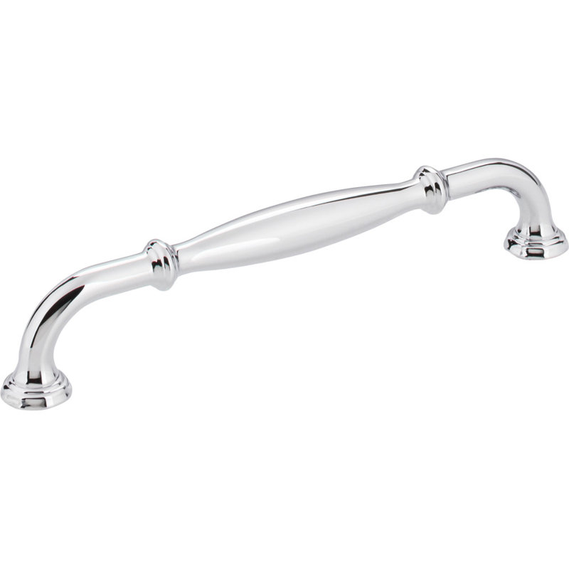 Tiffany Bar Pull, Polished Chrome, 6 5/16"