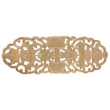Hand Beaded Lace Circular Runner