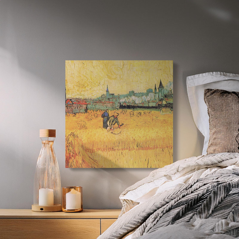 1 Piece Wrapped Canvas Wall Art Set, 6x6