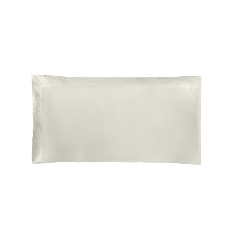 Matera Jacquard 600-Thread Count Cotton Long-Fiber Pillowcase