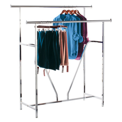 Osles 60'' Metal Clothing Rack
