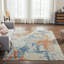 Bergetta Wool Abstract Area Rug-673084383
