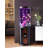 Cylindrical Acrylic Aquariums Tank with Iron Frame-1743713883