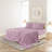 Lux Decor 4-Piece Ultra Soft Microfiber Sheet Set Deep Pocket Fitted Sheet, Wrinkle-Resistant & Easy Care Bedding-960111322-960111332