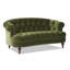 Pridmore Velvet Rolled Arms Loveseat