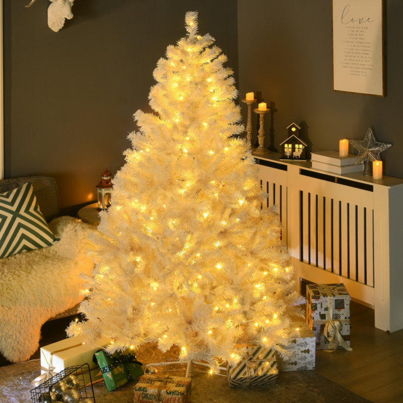 Décoration de Noël arbre de Noël artificiel Prelit, DEL, ouverture automatique, 5.9'