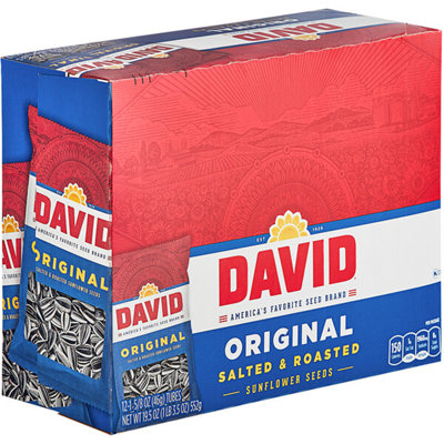 David Roast SaLté WhoLe SunfLower 1,5 oz. Pochette WS-113DAV234