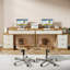 Petit bureau d'ordinateur avec tiroirs-263560375