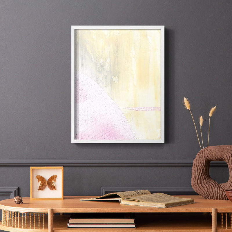 «Get Sweet III», reproduction encadrée - bois massif, Blanc, H 10 po x l 8 po