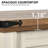 Elenora 35.4'' W Farmhouse Console Table with Storage Shelf, Drawers & Doors
